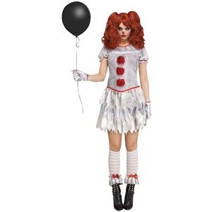 Fun World Carnevil Clown Adult Penny Wise